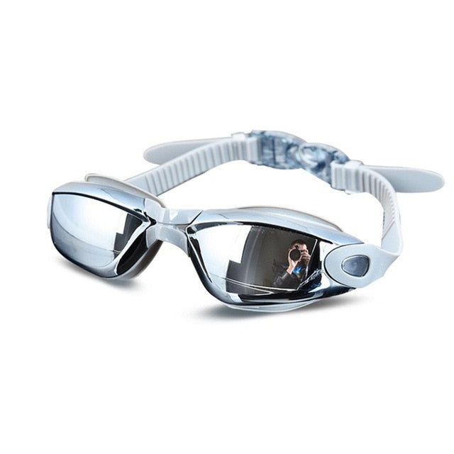 Electroplating UV Waterproof Anti Fog Water Glasses