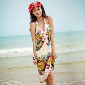 Women Beach Dress Sling Cover-ups