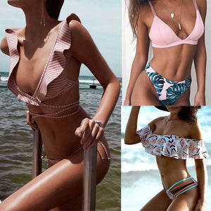 2019 Brazilian Push Up Swimwear Bikini Set