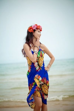 Beach Tunic Floral Cover Up