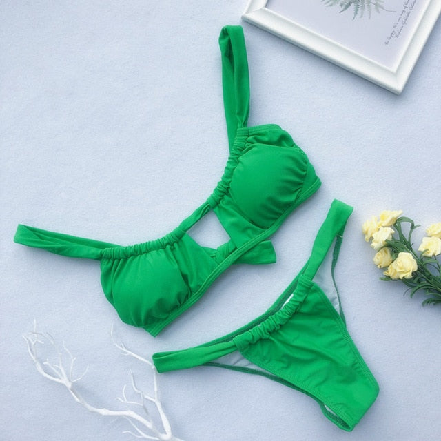 2019 Women Micro Swimsuit Bikini Set