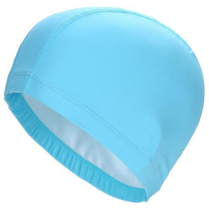 Elastic Waterproof Long Hair Sports Swim Pool Hat